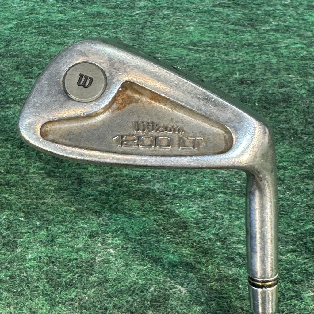 Vintage Wilson 1200 LT 6 Iron Mens RH R Flex Stainless Steel Silver Golf Club