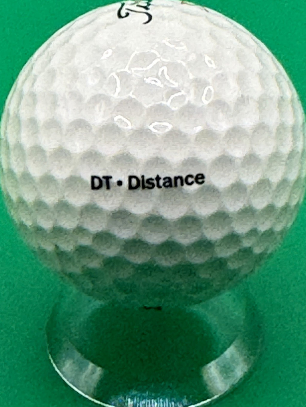 Titleist DT Distance Golf Ball American Express Logo Collectible White Ball Used
