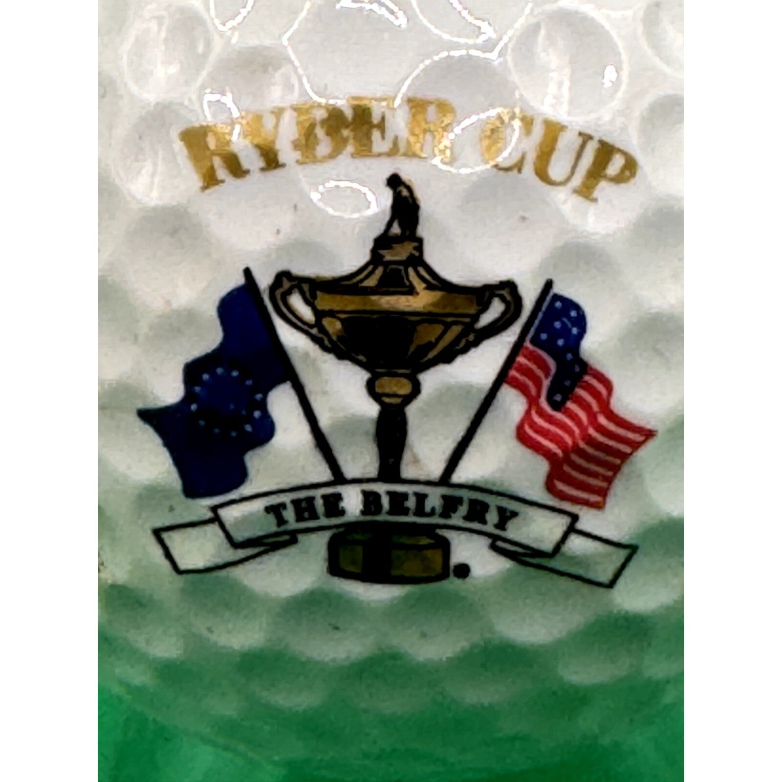 Ryder Cup - The Belfry Logo Golf Ball - Used Collectible from 2002 - Cadillac