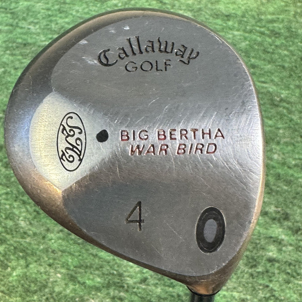 Vintage Callaway Big Bertha War Bird 4 Wood 20* Fairway True Temper EI-70 S Flex