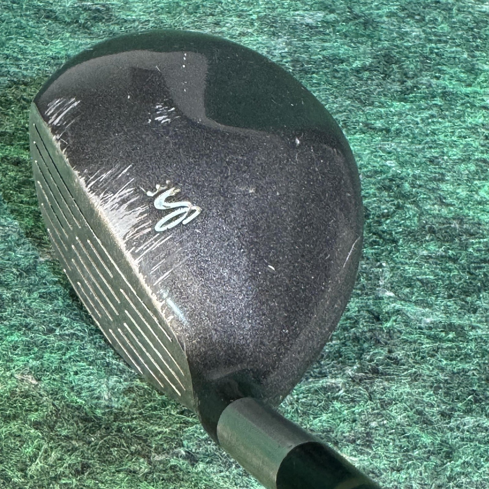 Vintage King Cobra .350 Oversize Offset 3 Wood RH Stiff Steel Black Golf Club