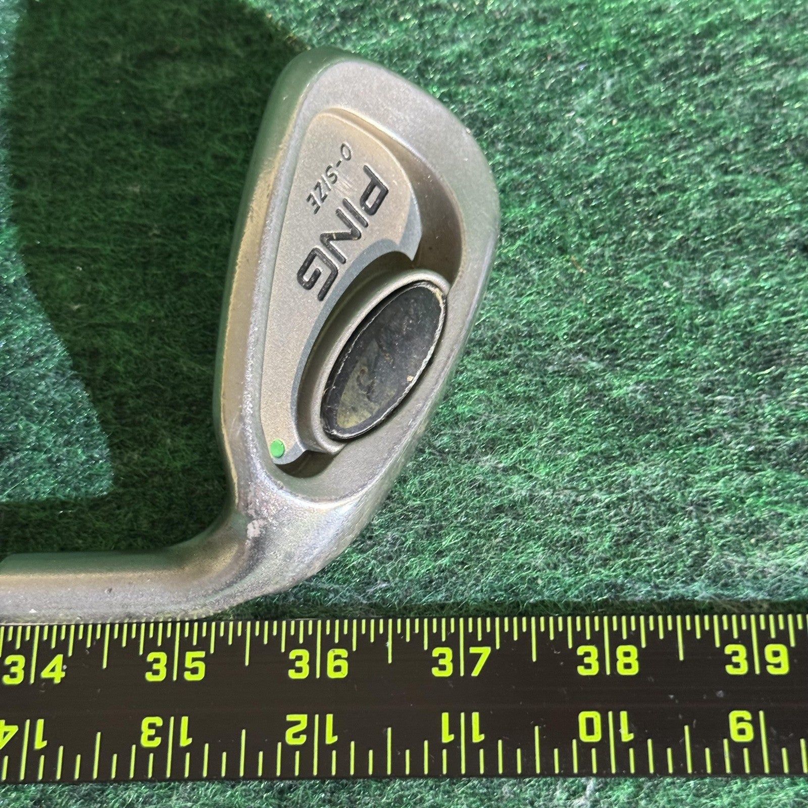 Vintage Ping I3 O-Size Iron Set 4-PW GW Green Dot Mens RH JZ Stiff Steel Silver