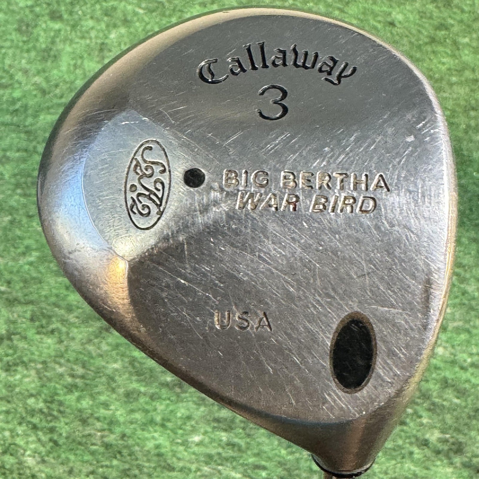 Vintage Callaway Big Bertha War Bird 3 Wood Fairway Golf Club Memphis 10