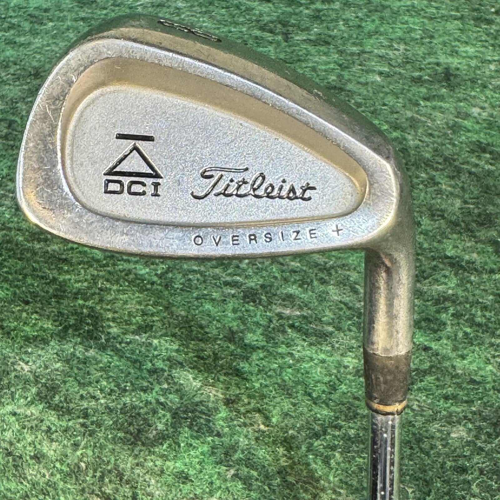 Titleist DCI Oversize + Irons Set 4-9 P Mens RH R300 Steel Stainless Golf Clubs