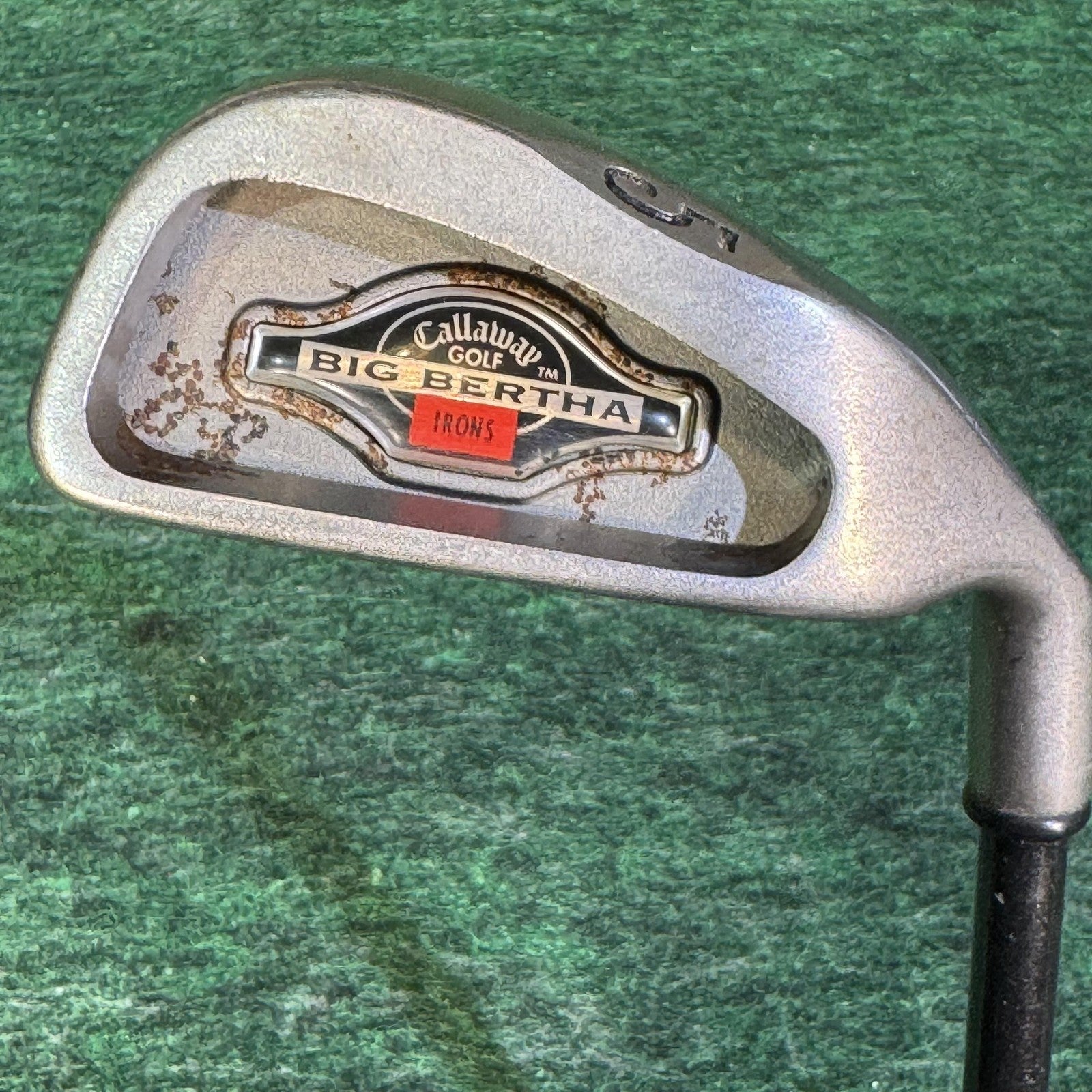 Callaway Big Bertha 5 Iron Mens RH RCH 96 Senior Light Graphite Silver Golf Club