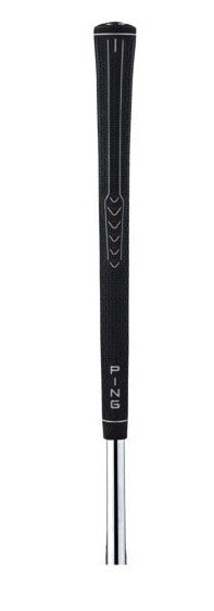 P2I Golf Club Grips Set Of 13 Black Rubber Replacement Standard Size Comfort