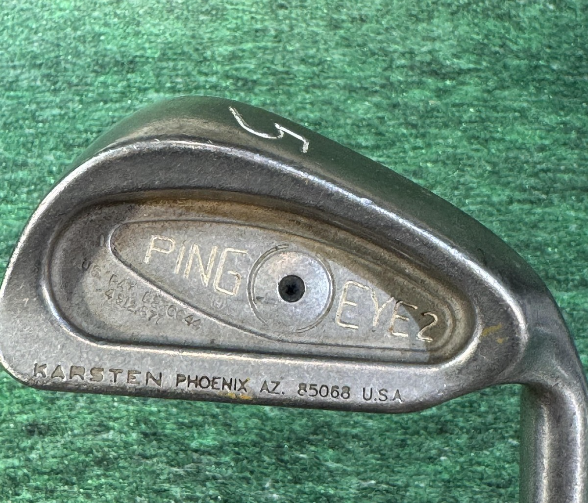 Vintage Ping Eye 2 5 Iron Golf Club Karsten Phoenix AZ Right Hand Steel Shaft