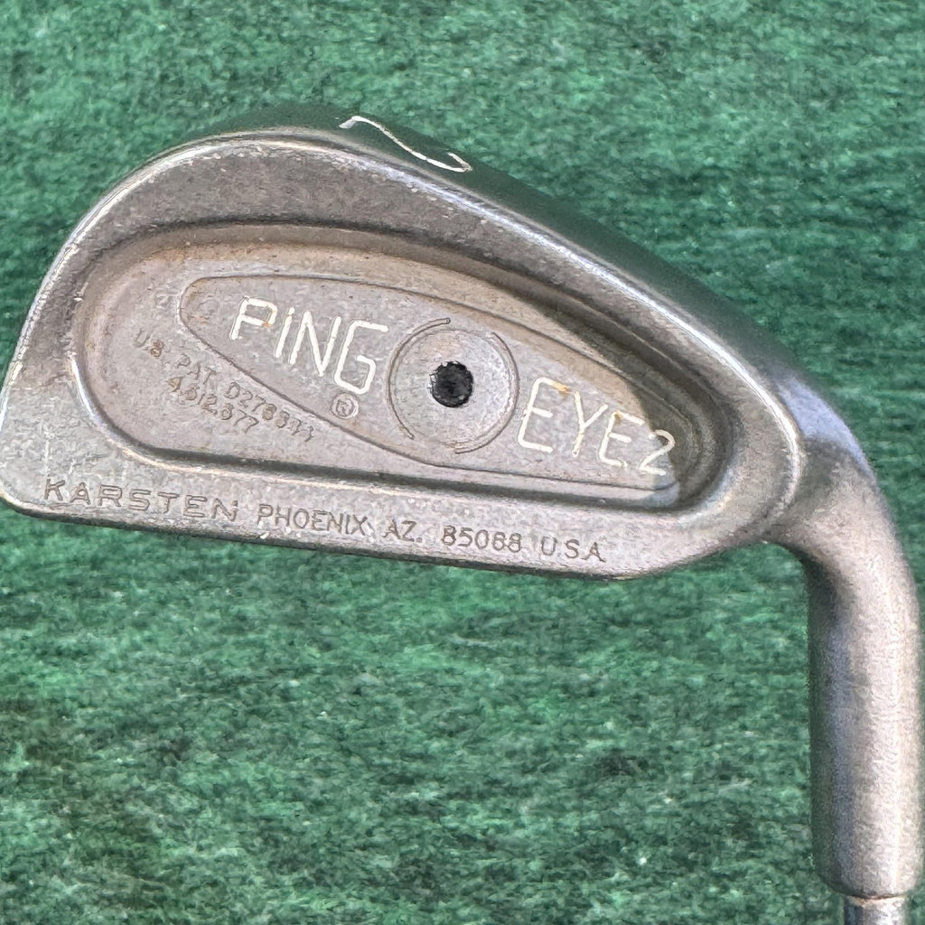Vintage Ping Eye 2 Iron Set 2-W Mens RH ZZ Lite Steel Karsten USA Golf Clubs