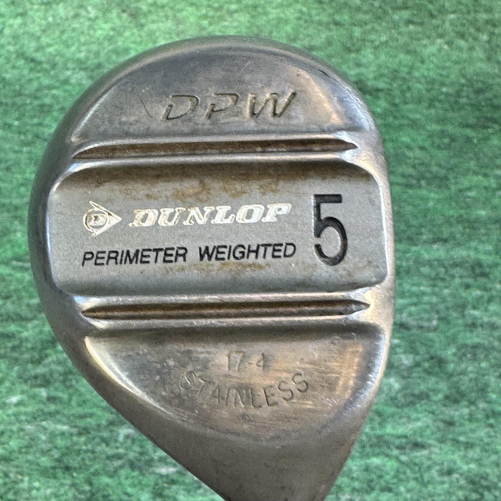 Dunlop DPW Perimeter Weighted 5 Wood Fairway 17-4 Stainless Head Steel Shaft