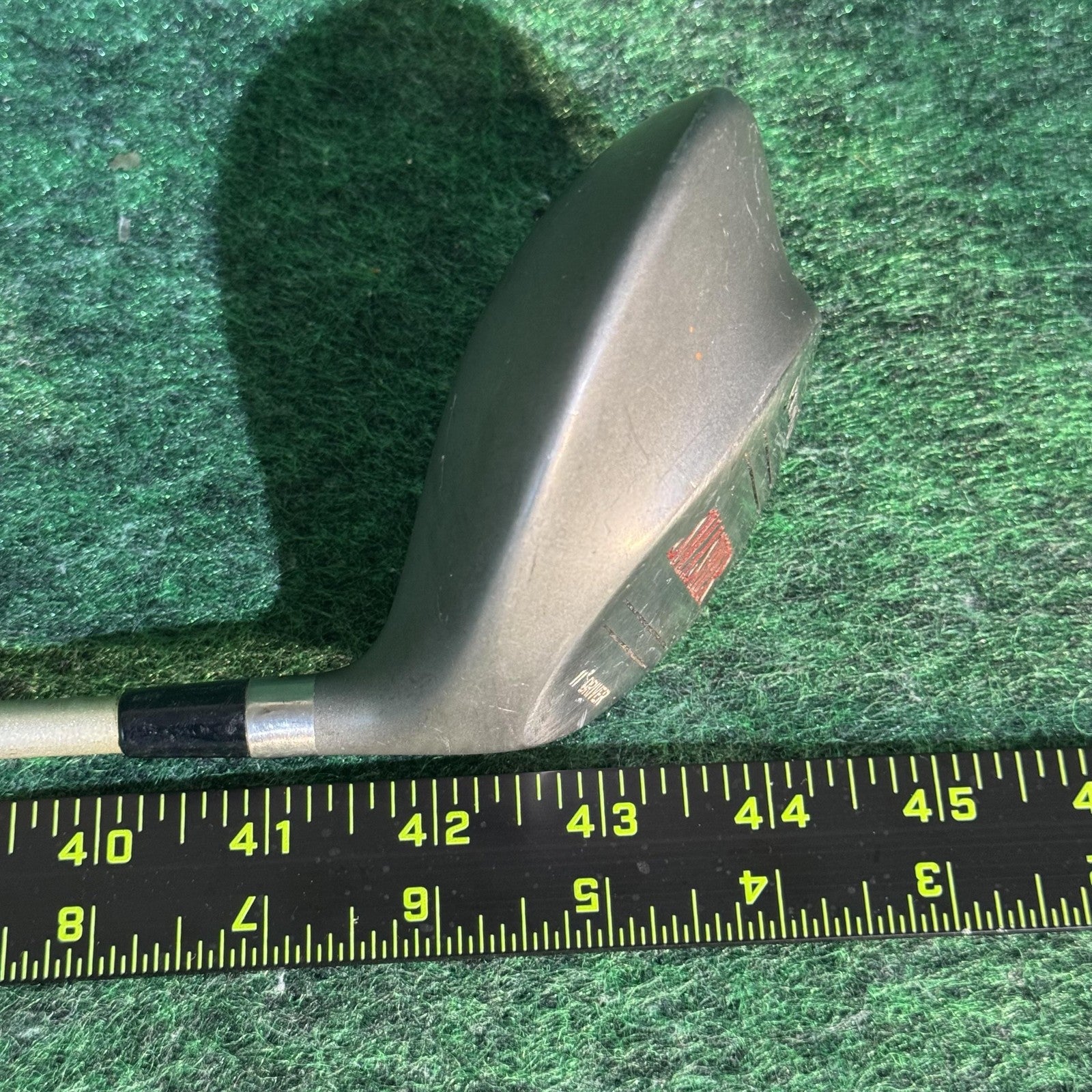 Vintage Spalding Smasher 11° Driver 1 Wood Mens RH Graphite Silver Golf Club