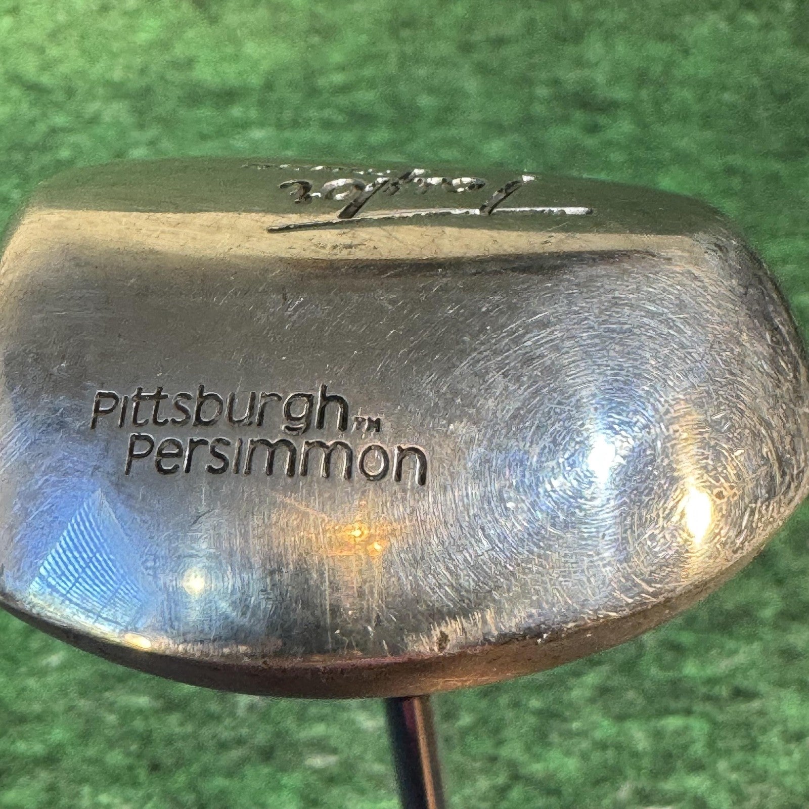 Vintage TaylorMade Tour Spoon 13° 3 Wood Pittsburgh Persimmon Metalwood USA