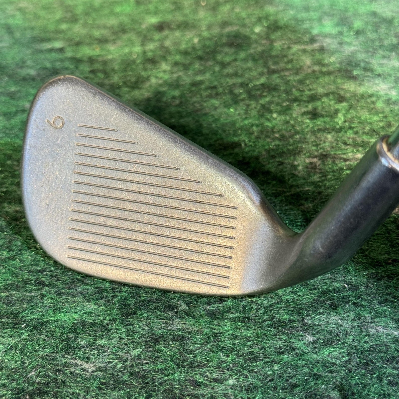 Vintage Ping Eye 2 Red Dot 6 Iron Right Hand Karsten Steel USA Golf Pride Club