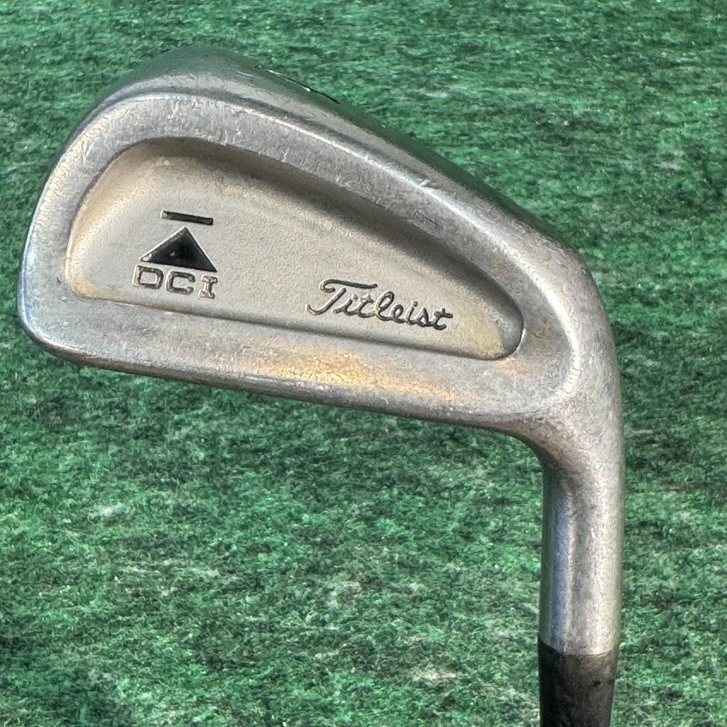 Vintage Titleist DCI Iron Set 6-PW Mens Tri-Spec Stiff Steel Golf Clubs