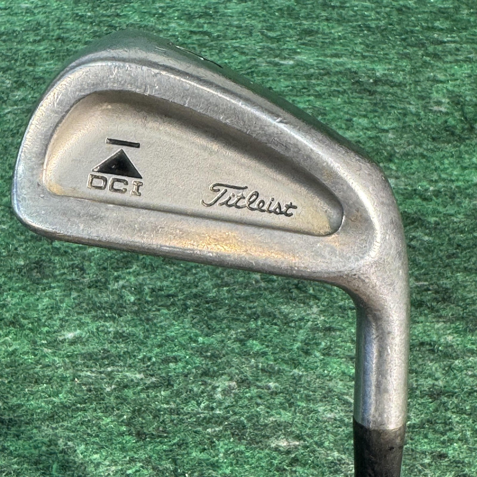 Vintage Titleist DCI Iron Set 6-PW Mens Tri-Spec Stiff Steel Golf Clubs