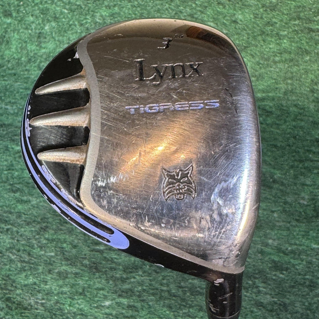 Lynx Tigress 1 3 5 7 Woods Womens Ladies RH Blue Graphite Fairway Golf Clubs Set