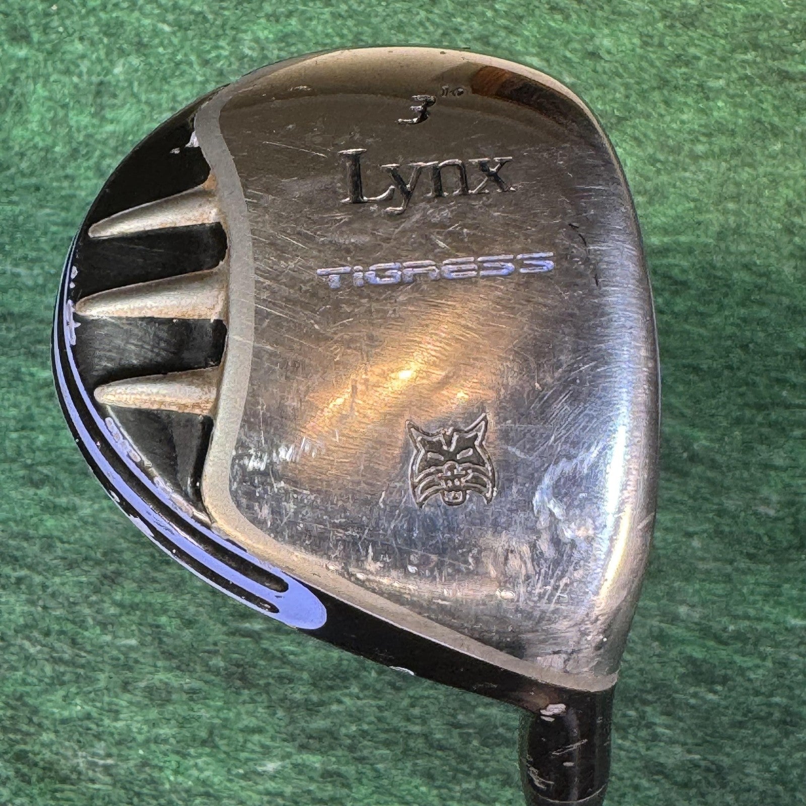 Lynx Tigress 1 3 5 7 Woods Womens Ladies RH Blue Graphite Fairway Golf Clubs Set