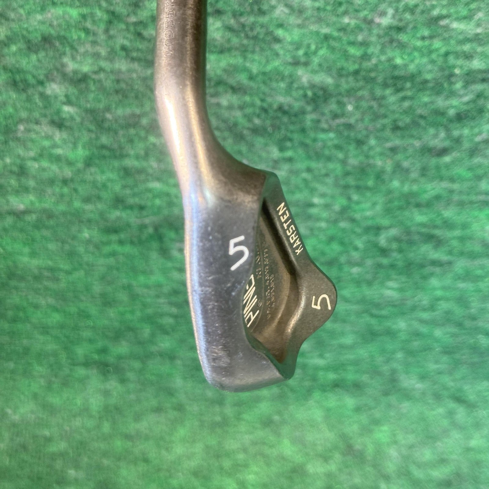 Vintage Ping Zing Karsten 5 Iron Blue Dot Right Hand Steel Shaft Golf Club