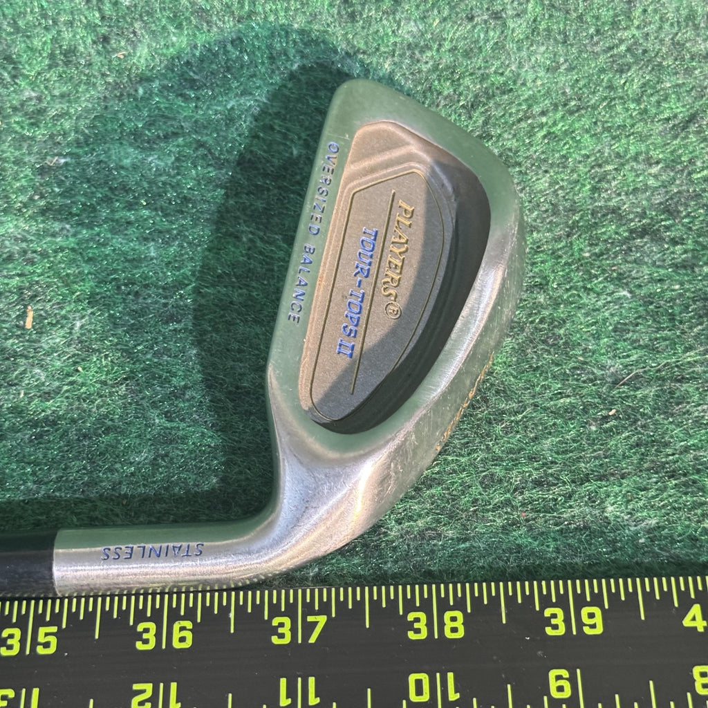 Players Tour-Tops II Oversized 9 Iron Mens RH Graphite Stainless Silver Club