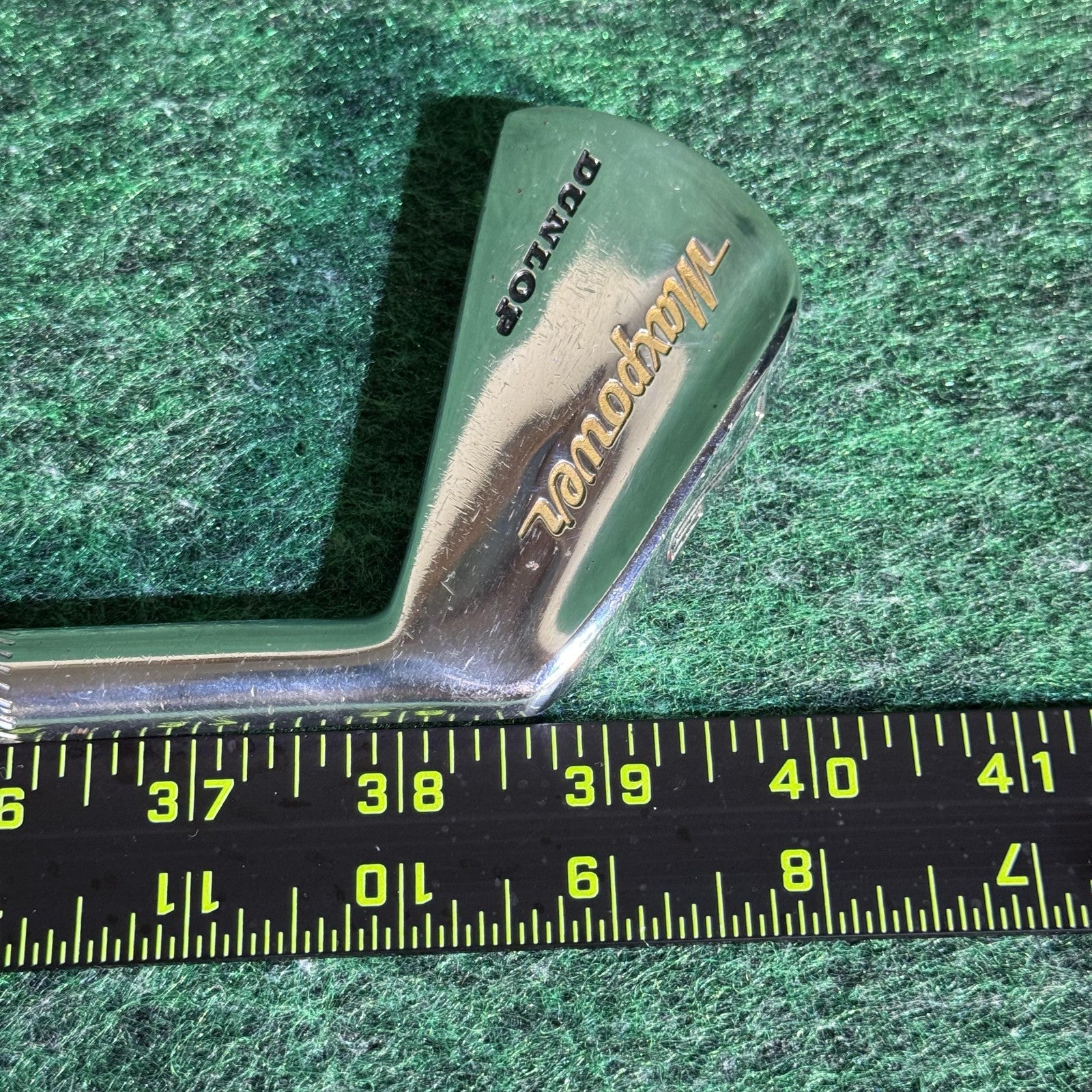 Vintage Dunlop Maxpower 2 Iron Golf Club Stiff Shaft Mens Dunlop Grip Steel