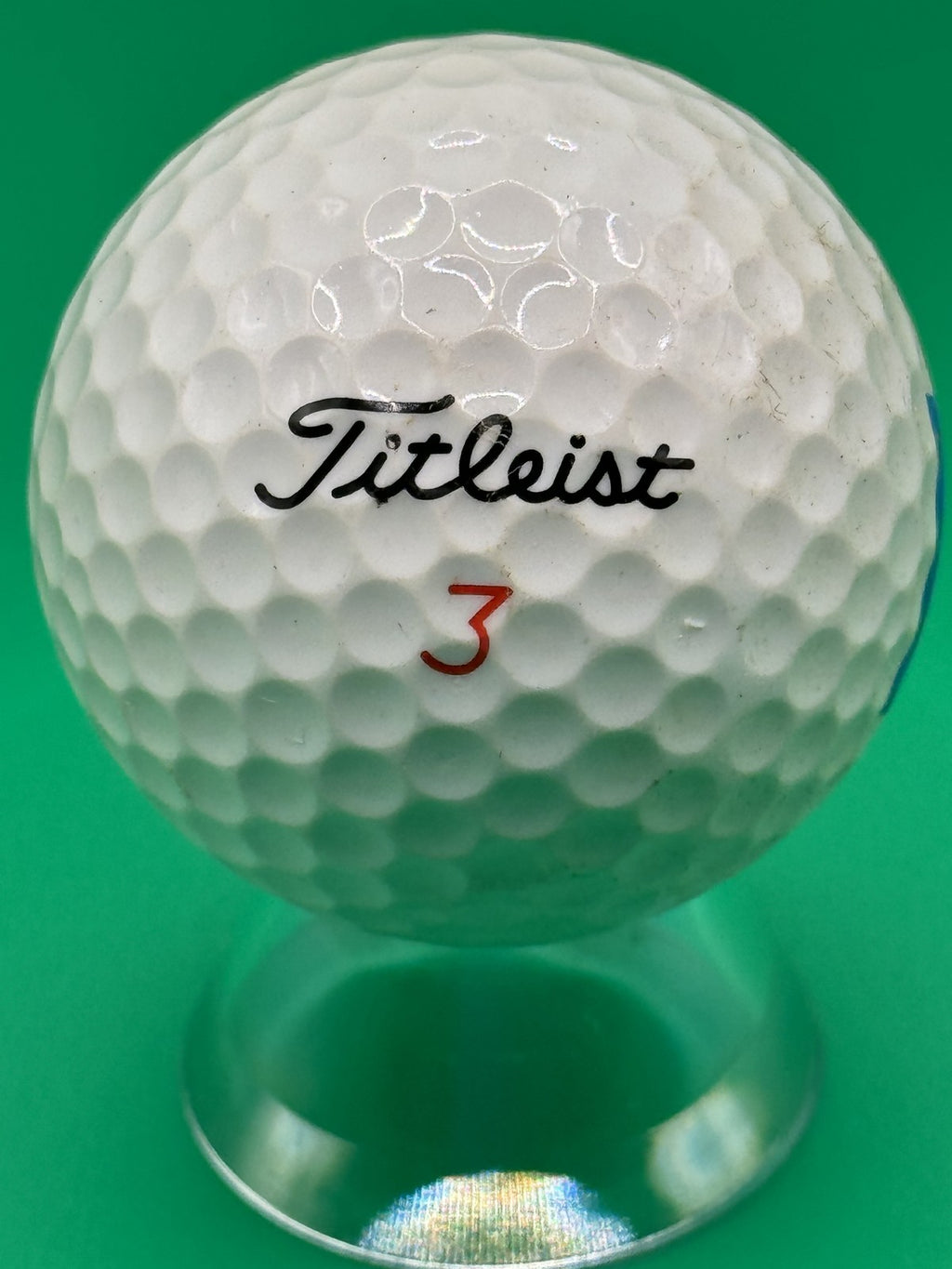 Titleist DT Distance Golf Ball American Express Logo Collectible White Ball Used