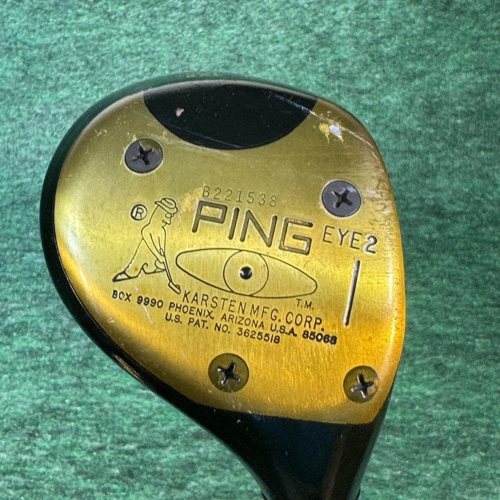 Vintage Ping Eye2 Wood Set 1 3 5 Golf Clubs Karsten USA ZZ Lite Shaft Heel Toe
