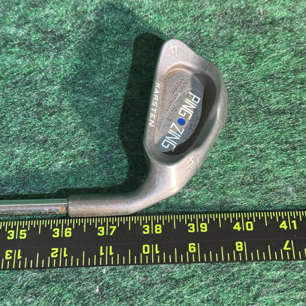 Ping Zing 4 Iron Blue Dot Karsten Mens Right Handed Steel Shaft Golf