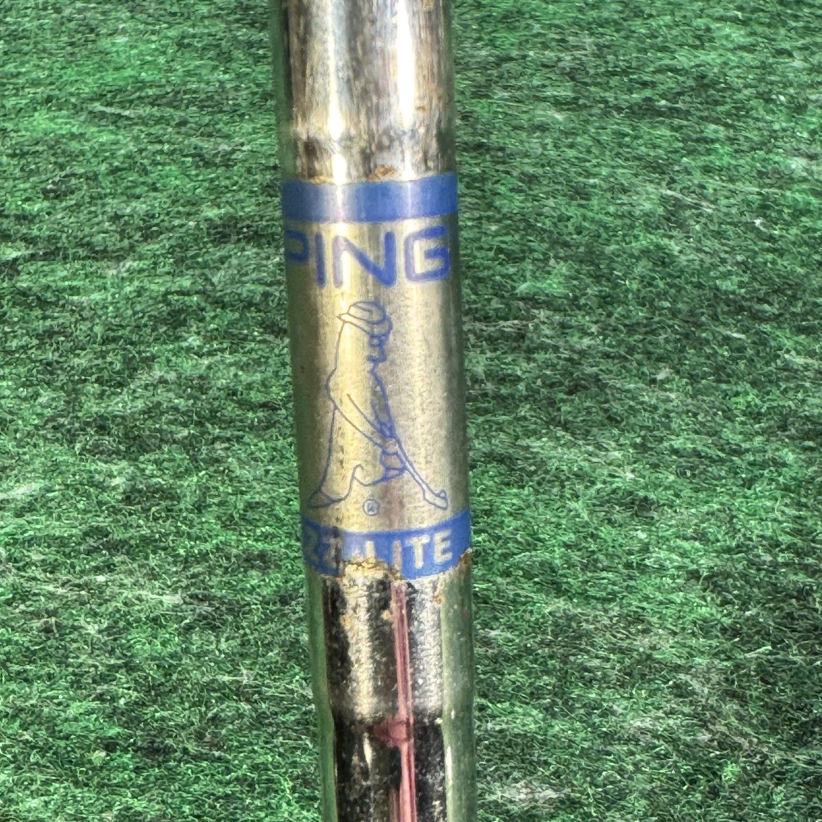 Vintage PING Karsten 6 Iron ZZ-Lite Shaft Toe-Heel Balance 17-4 Stainless USA