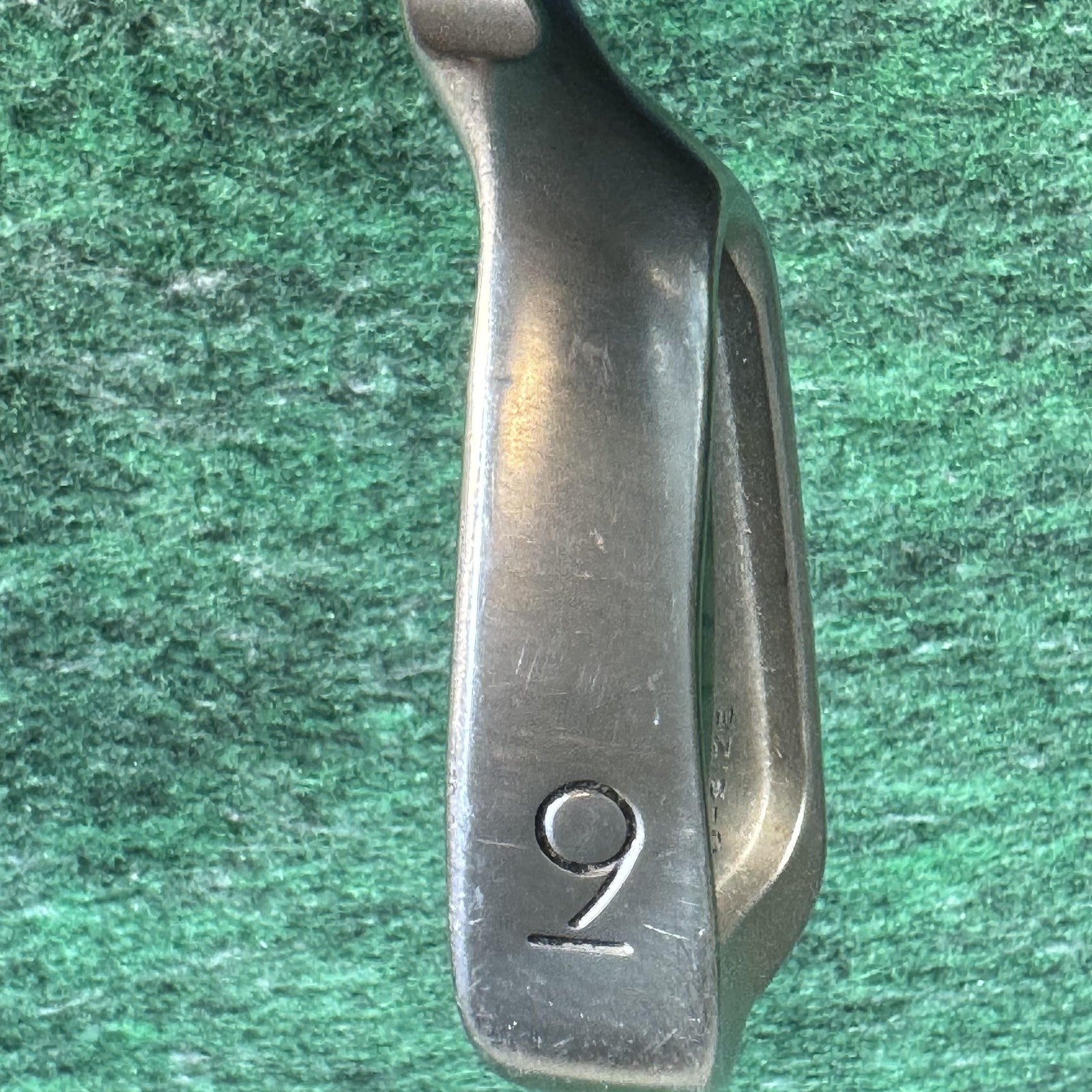 Vintage PING i3 O-Size 9 Iron Red Dot JZ Stiff Steel Shaft Tacki-Mac Grip Golf