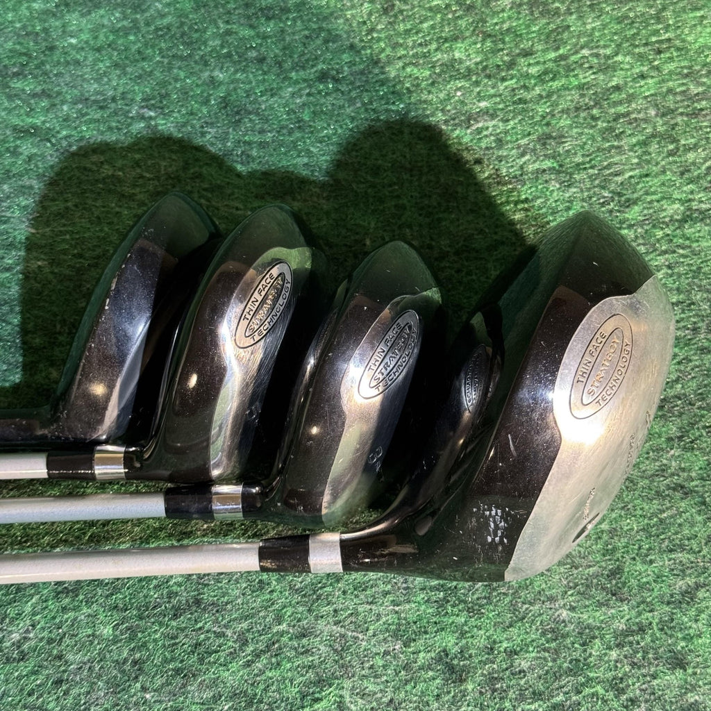 Strategy XRT Driver 10° 3 5 Fairway 3 Hybrid Mens RH Graphite Golf Clubs Set