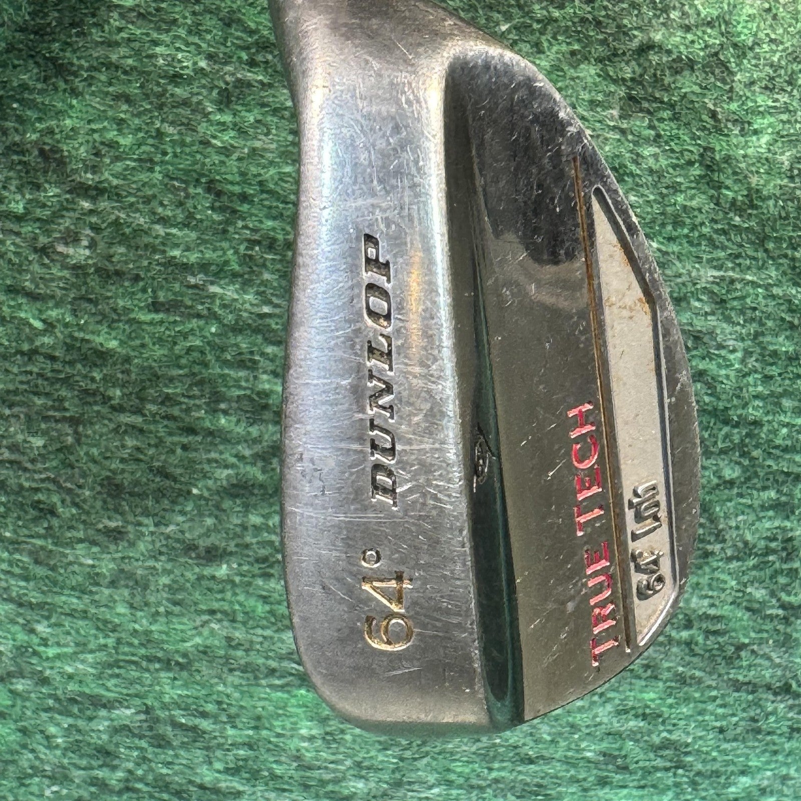 Dunlop True Tech 64° Lob Wedge Mens RH Steel Stainless Silver Golf Club