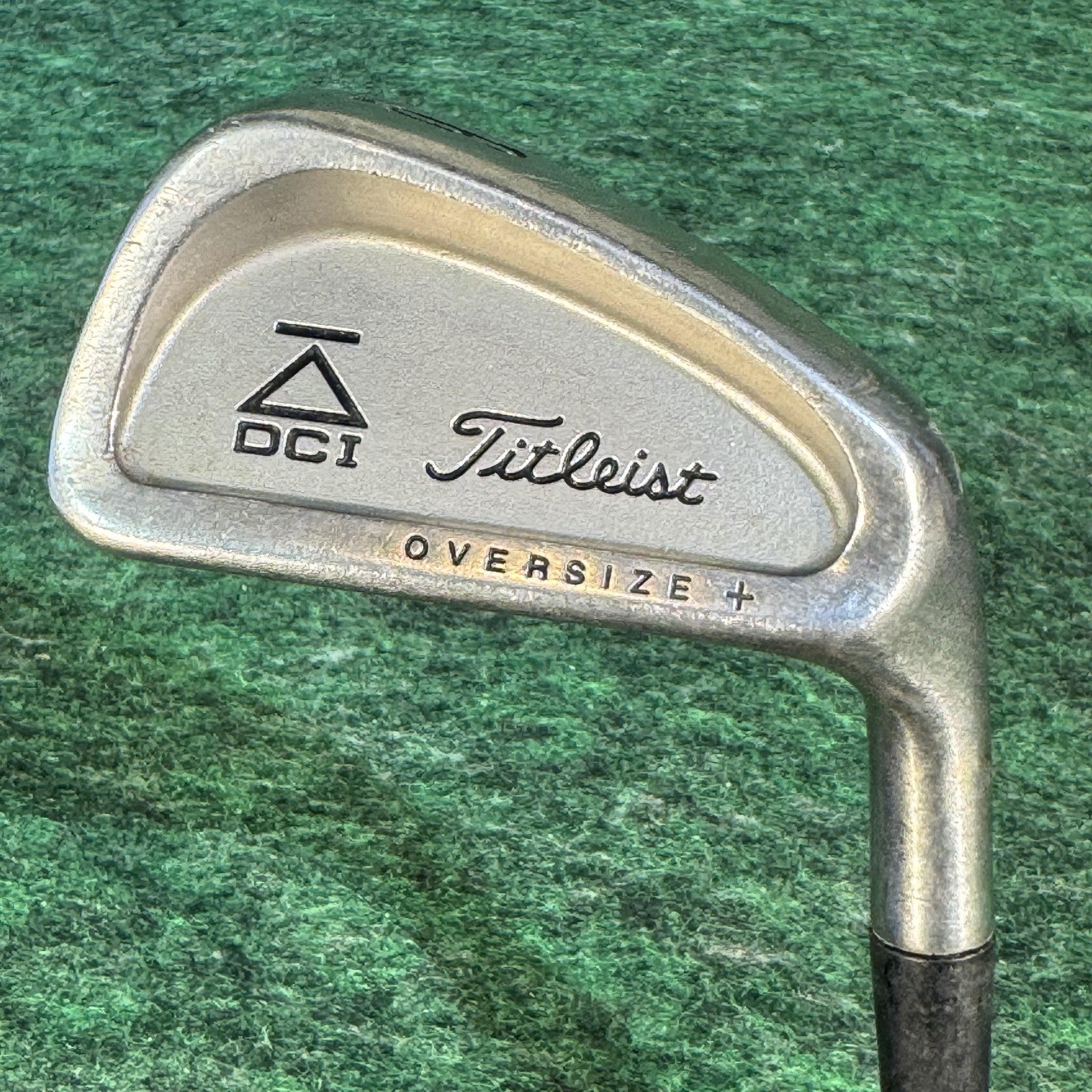 Titleist DCI Oversize + Irons Set 4-9 P Mens RH R300 Steel Stainless Golf Clubs