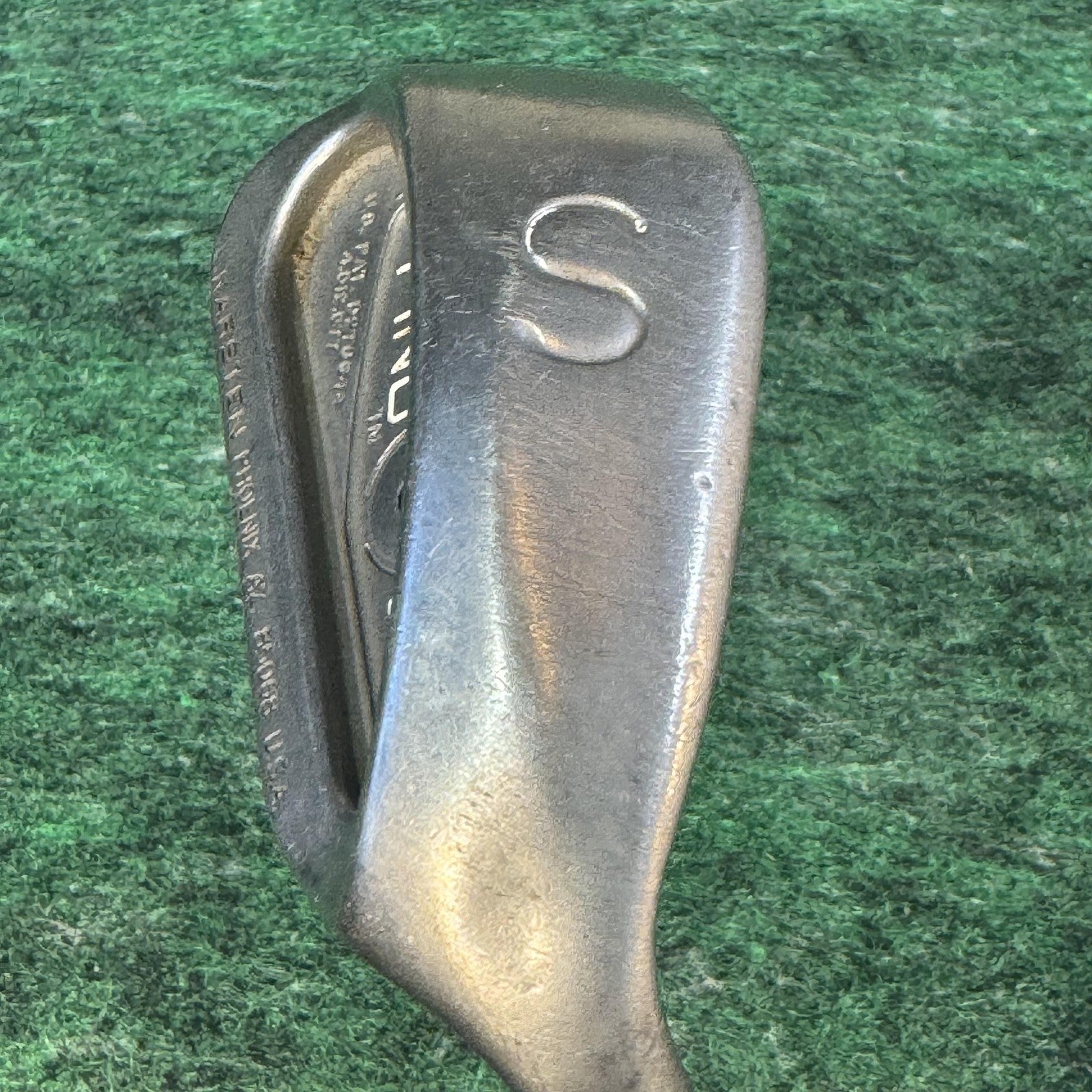 Vintage Ping Eye 2 Sand Wedge Iron S Right Hand Steel Shaft Golf Pride Grip