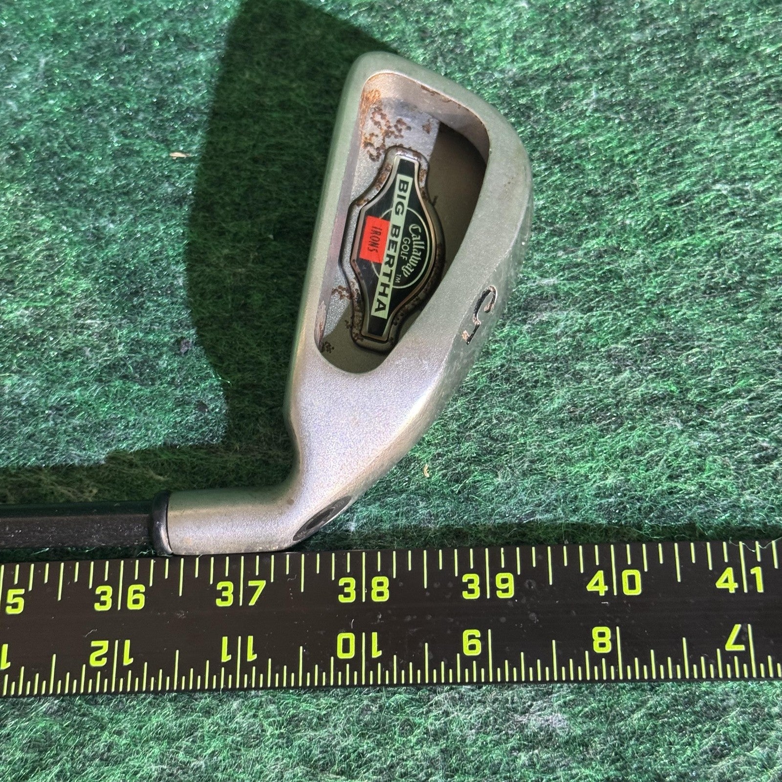 Callaway Big Bertha 5 Iron Mens RH RCH 96 Senior Light Graphite Silver Golf Club
