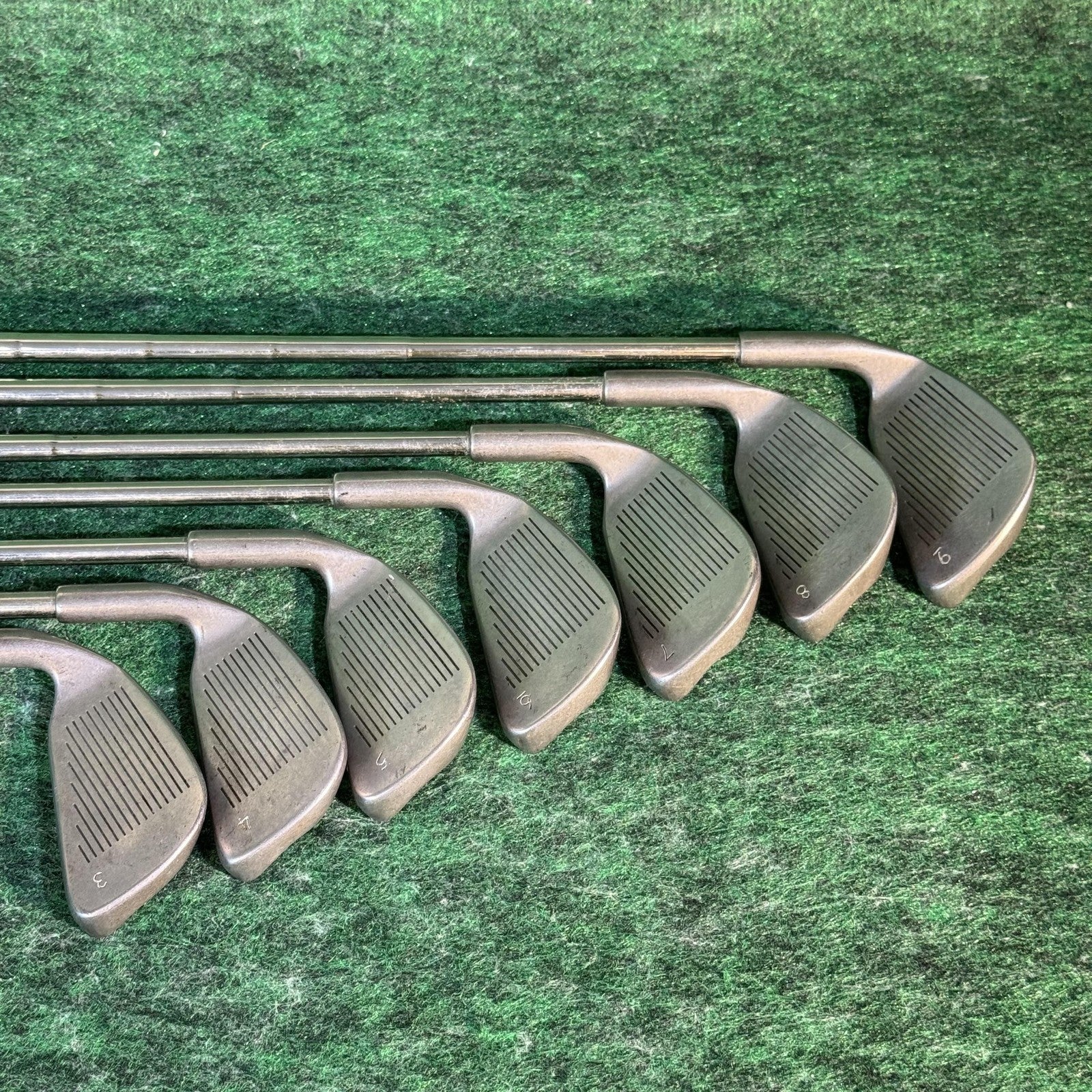 Vintage Z-Model Pro Pride Stainless Steel Irons Set 3-9 10 Mens Right Golf Clubs