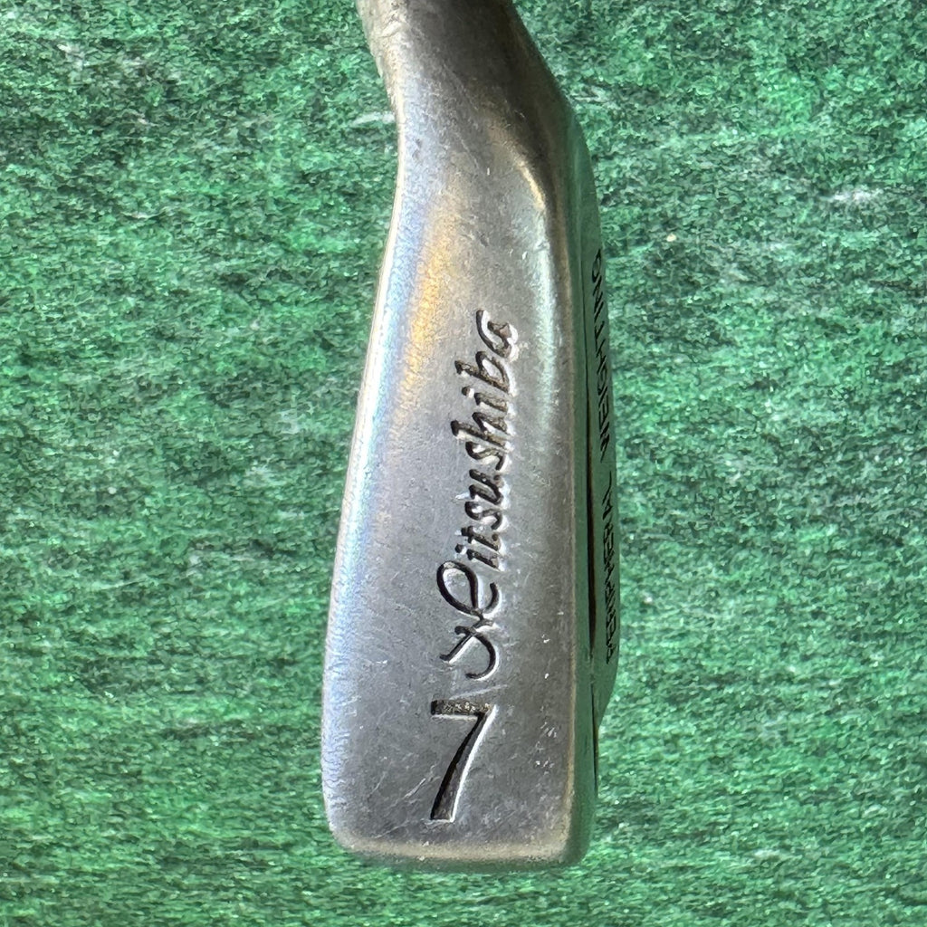 Vintage Mitsushiba Shadow Iron Golf Club Set 3-9, P Steel Shaft Mixed Grips