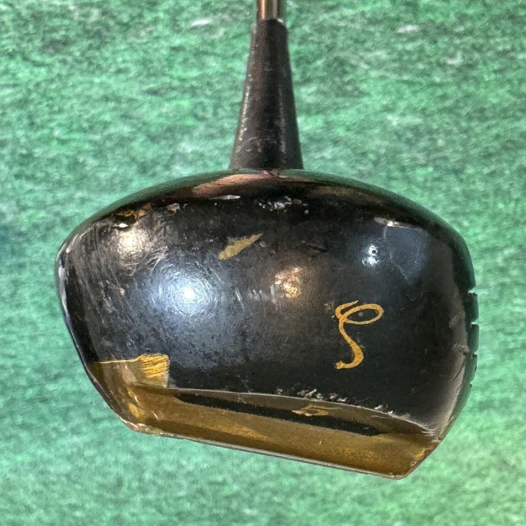 Vintage Cobra Baffler 5 Wood Utility Club Steel Shaft Persimmon Laminate Hybrid