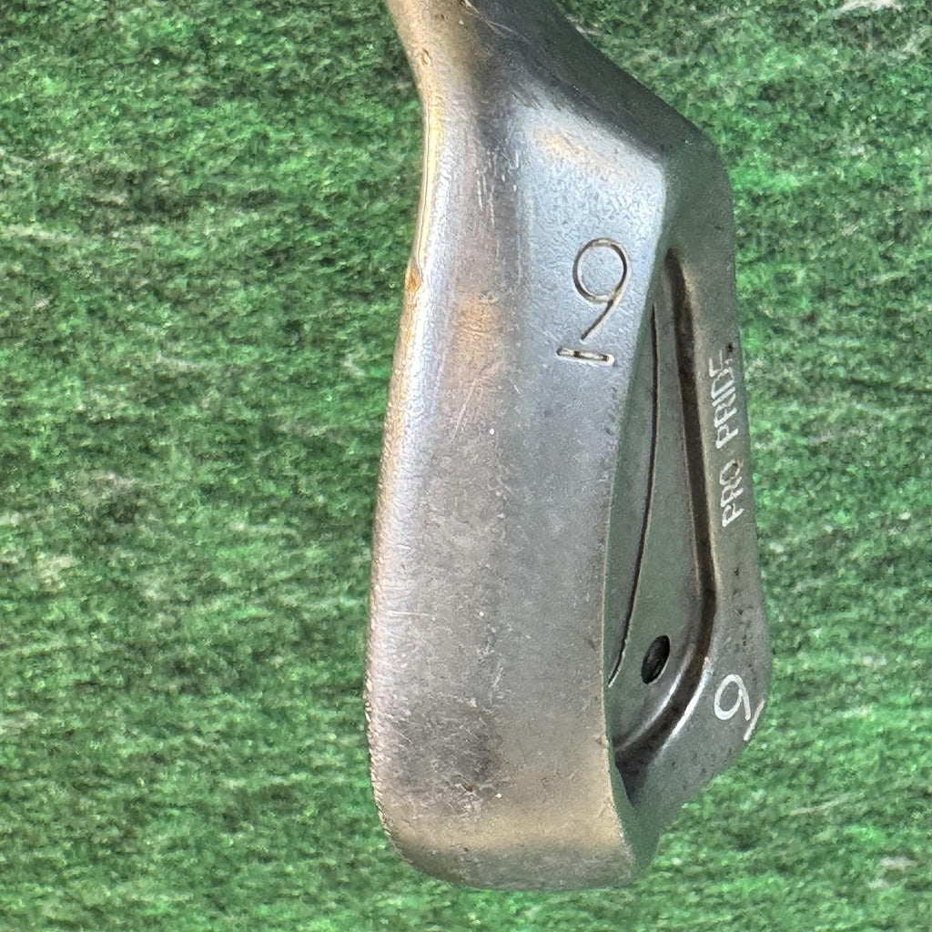 Vintage Pro Pride Z-Model 9 Iron Golf Club Stainless Steel Regular Flex USA Made