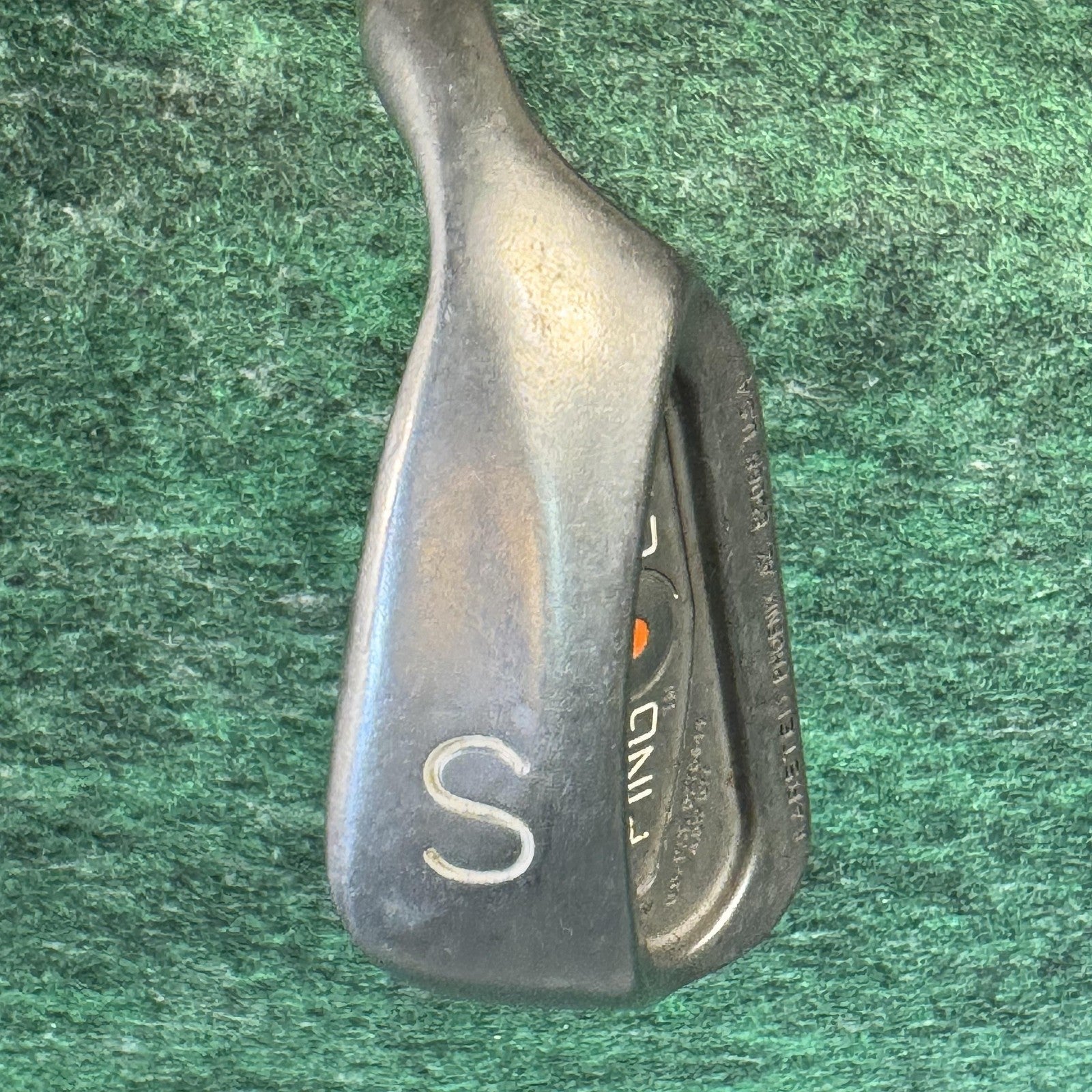 Vintage Ping Eye 2 Sand Wedge Orange Dot ZZ Lite Steel Shaft Right Hand Golf