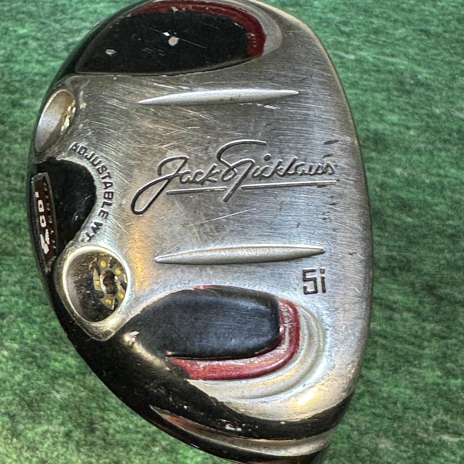 Jack Nicklaus CD3 Hybrid Iron Set 3i 4i 5i Mens RH Regular UL Graphite Black