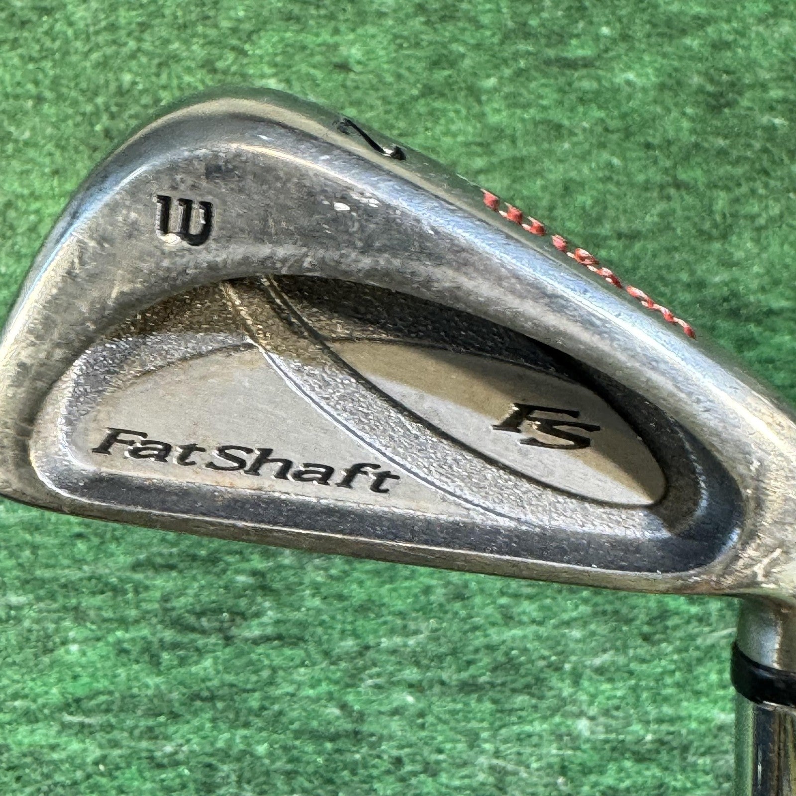 Wilson Fat Shaft Platinum 2 Iron Golf Club Ultimate Accuracy FS Steel Shaft RH