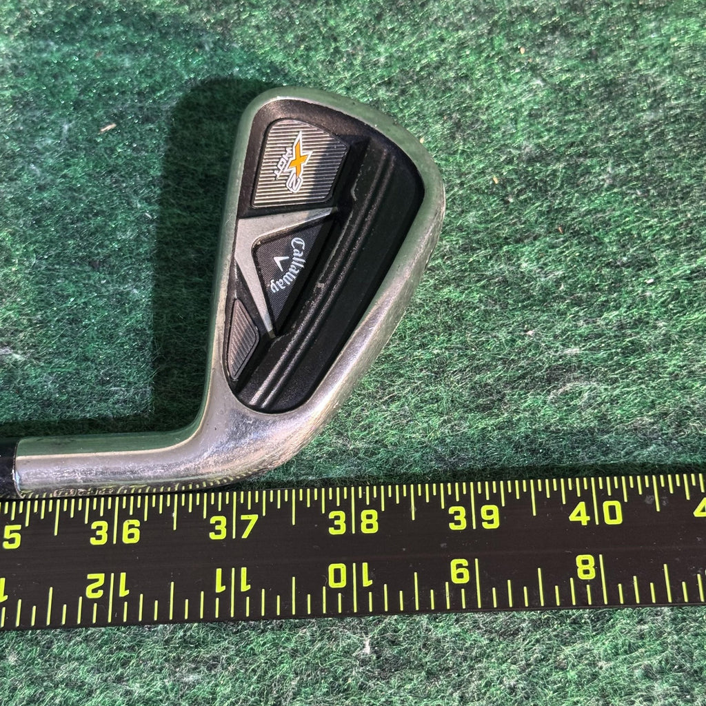 Callaway X2 Hot 9 Iron Mens RH Regular Steel Silver Cavity Back Golf Club
