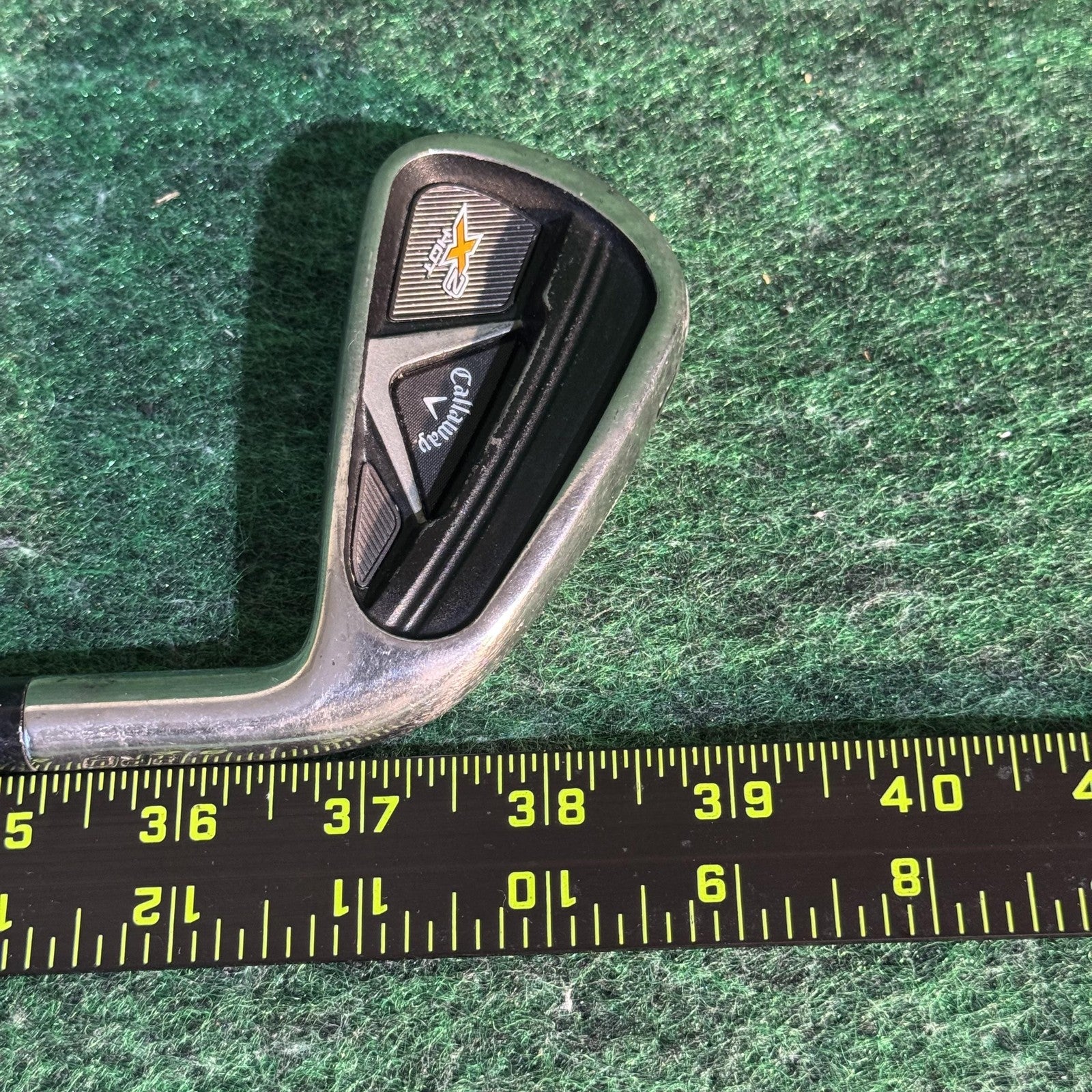 Callaway X2 Hot 9 Iron Mens RH Regular Steel Silver Cavity Back Golf Club