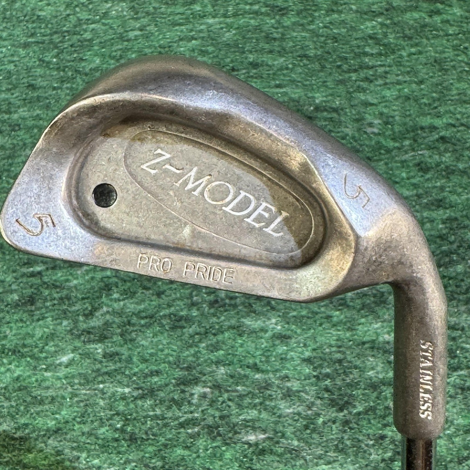 Pro Pride Z-Model Iron Set 4 5 7 9 10 Apollo AP46 Stiff Steel Made in England