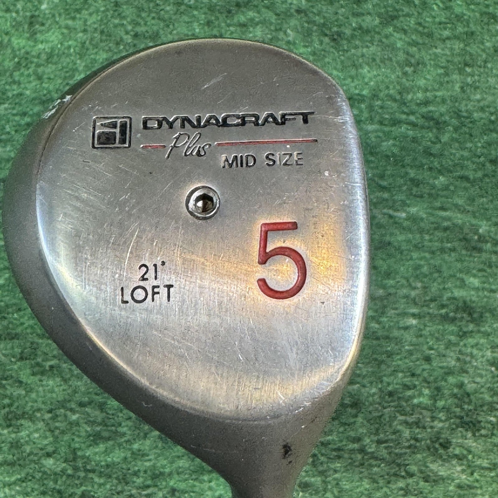 Vintage Dynacraft Plus Mid Size 5 Wood 21° RH Aldila HM-40 Firm Graphite Mens