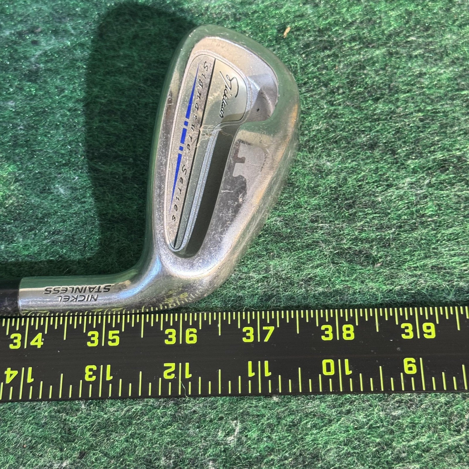 Nicklaus Signature Series 6 Iron Mens Right Hand Steel Shaft Silver Golf Club