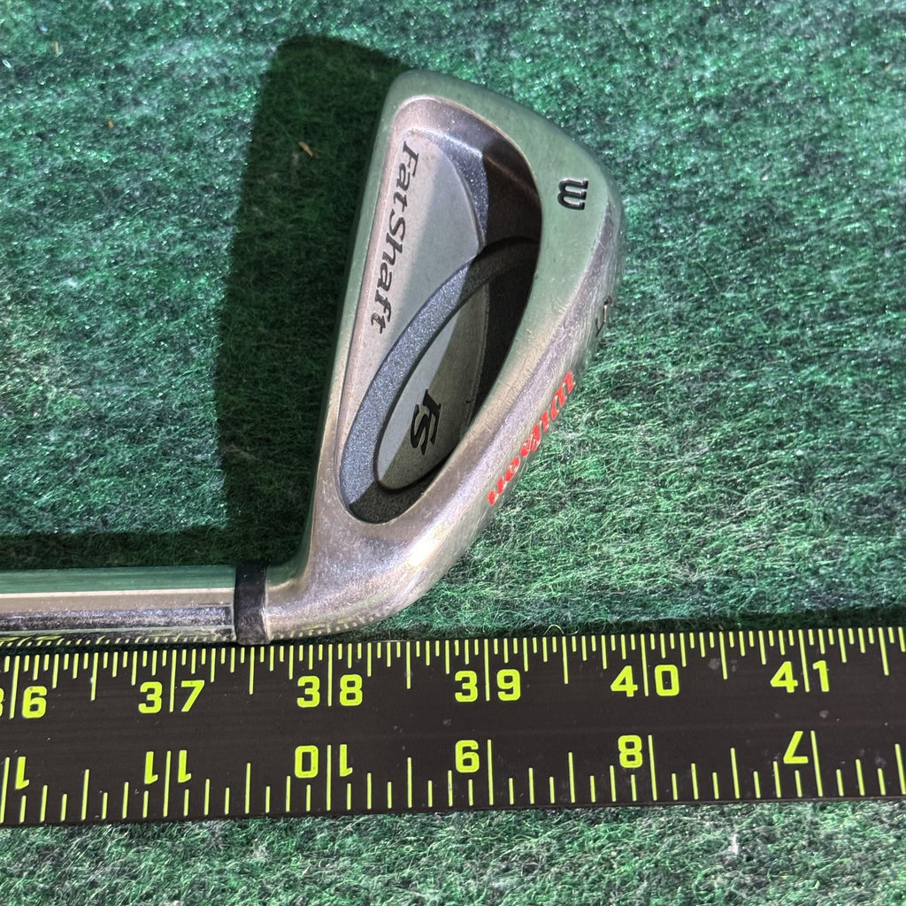 Vintage Wilson FatShaft 5 Iron Mens RH Steel Shaft Silver Cavity Back Golf Club