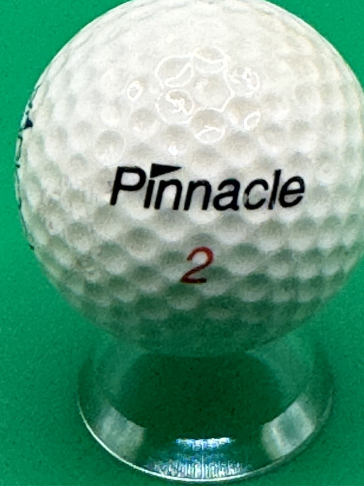 Pinnacle Power 392 Golf Ball Lot Collectible Golf Roundup Logo White 2 Ball Set
