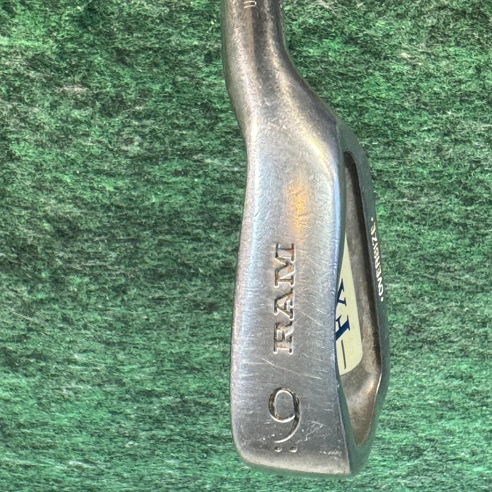 RAM FX Oversize 9 Iron Mens RH Graphite Stainless Silver Cavity Back Golf Club