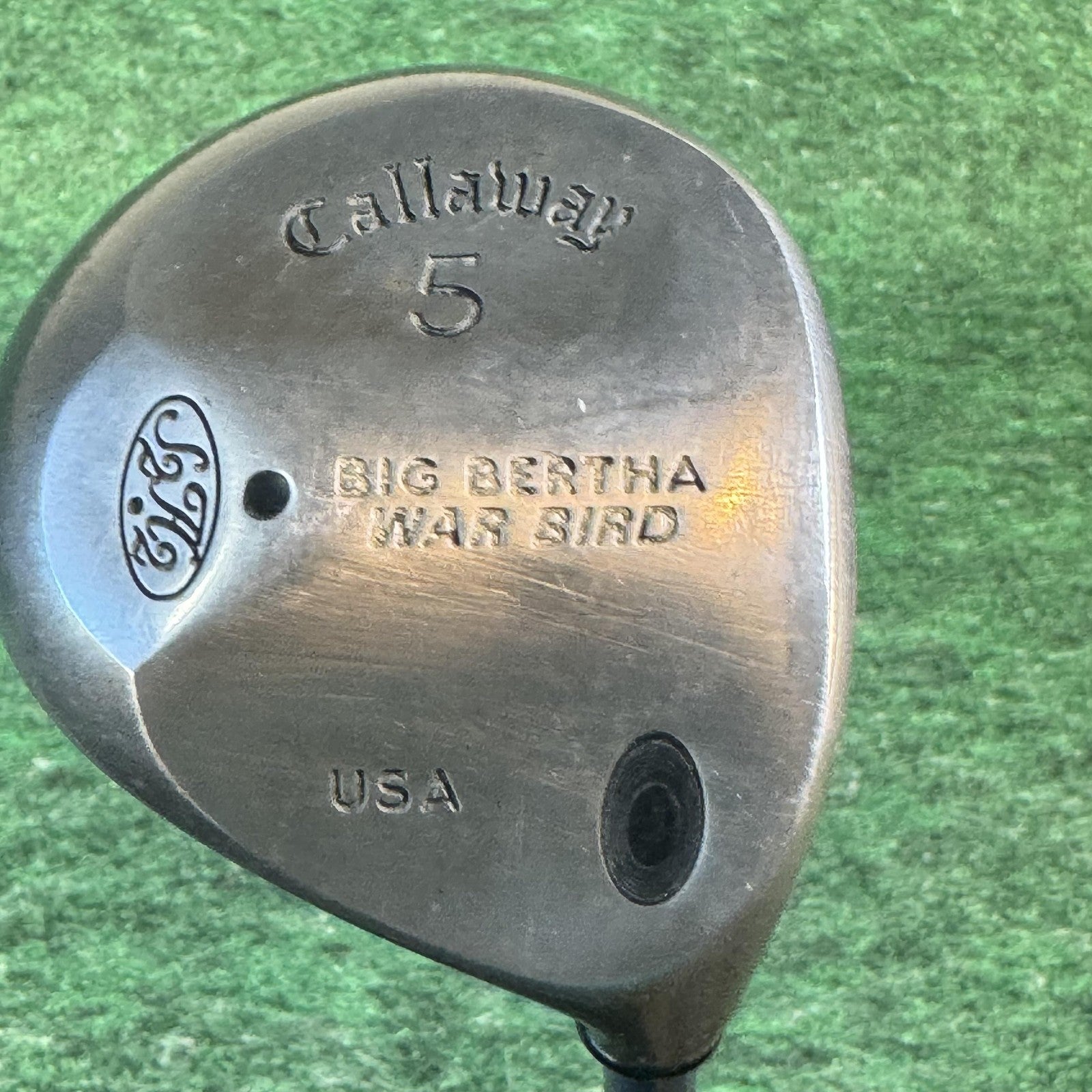 Vintage Callaway Big Bertha War Bird 5 Wood Fairway RCH 90 Firm Flex USA
