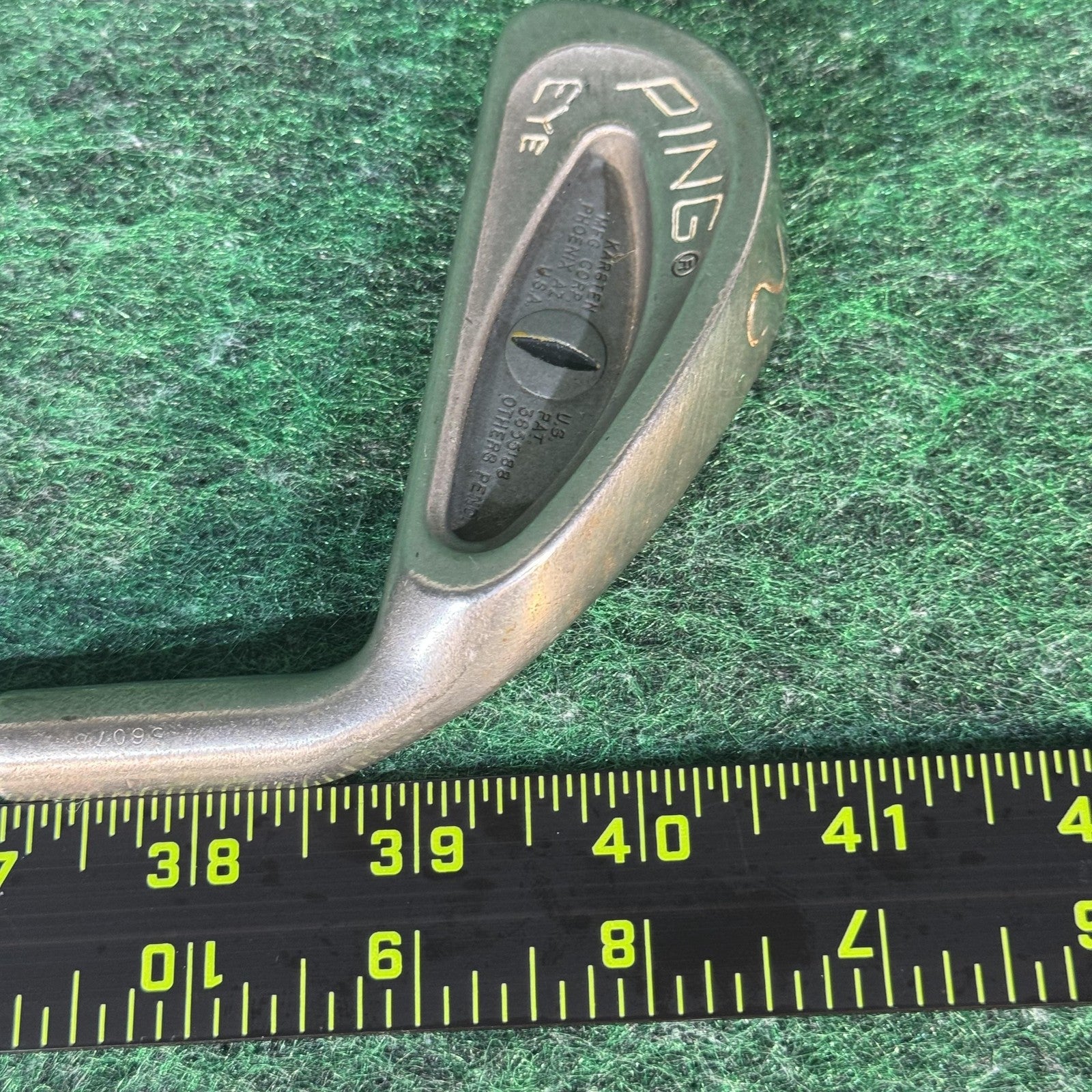 Vintage Ping Eye Iron Golf Club True Temper Shaft Karsten USA TT Lite Steel